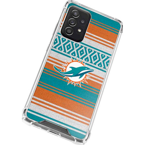 NFL Miami Dolphins Trailblazer Galaxy A52 5G Clear Case
